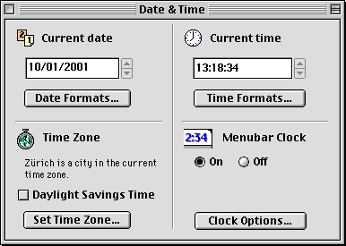 edit/modify date and time formats